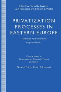 Produktbild: Privatization Processes in Eastern Europe