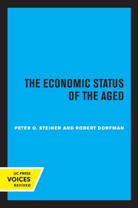Produktbild: The Economic Status of the Aged