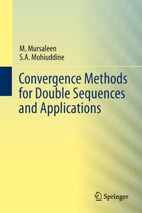 Produktbild: Convergence Methods for Double Sequences and Applications