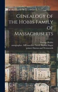 Produktbild: Genealogy of the Hobbs Family of Massachusetts