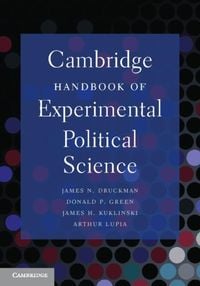 Produktbild: Cambridge Handbook of Experimental Political Science