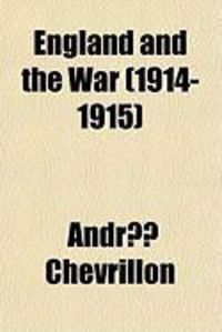 Produktbild: England and the War (1914-1915)