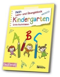 Produktbild: Mein Lern- & &Uuml;bungsblock<BR>Kindergarten: Erste Buchstaben