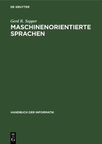 Produktbild: Maschinenorientierte Sprachen