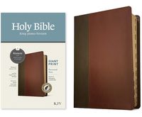 Produktbild: KJV Personal Size Giant Print Bible, Filament Enabled Edition (Leatherlike, Brown/Mahogany, Indexed)