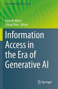Produktbild: Information Access in the Era of Generative AI