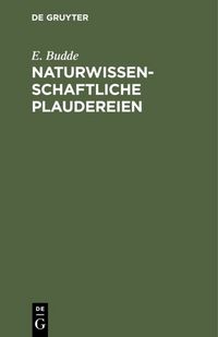 Produktbild: Naturwissenschaftliche Plaudereien