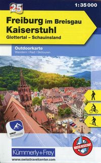Bild vom Artikel KuF Deutschland Outdoorkarte 25 Freiburg im Breisgau - Kaiserstuhl 1 : 35.000 vom Autor 