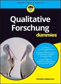 Produktbild: Qualitative Forschung f&uuml;r Dummies