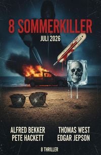 Produktbild: 8 Sommerkiller Juli 2026: 8 Thriller