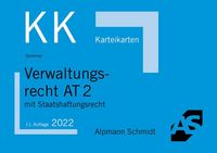 Produktbild: Karteikarten Verwaltungsrecht AT 2