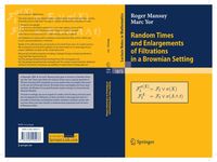 Produktbild: Random Times and Enlargements of Filtrations in a Brownian Setting