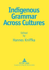 Produktbild: Indigenous Grammar Across Cultures