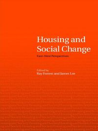 Produktbild: Housing and Social Change