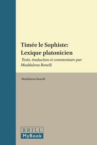 Produktbild: Tim&eacute;e le Sophiste