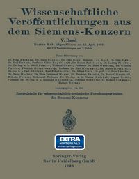 Produktbild: Wissenschaftliche Ver&ouml;ffentlichungen aus dem Siemens-Konzern