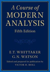 Produktbild: A Course of Modern Analysis