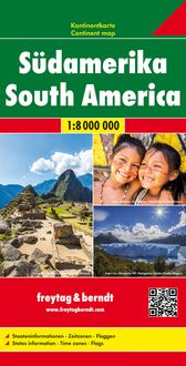 Bild vom Artikel Südamerika, Kontinentkarte 1:8 000 000 vom Autor 