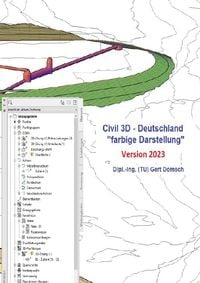 Produktbild: Civil 3D Version 2023 / Civil 3D-Deutschland, Version 2023 "farbige Darstellung" (f&uuml;r Anwender)