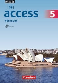 Produktbild: English G Access - G9 - Band 5: Workbook mit Audios online