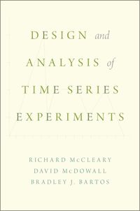 Produktbild: Design and Analysis of Time Series Experiments