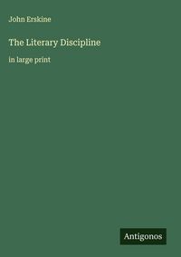Produktbild: The Literary Discipline