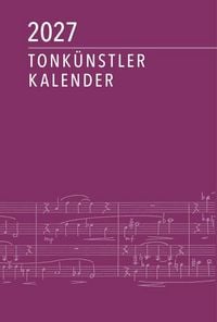 Produktbild: Tonk&uuml;nstler-Kalender 2027