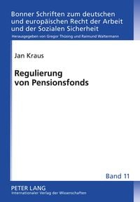 Bild vom Artikel Regulierung von Pensionsfonds vom Autor Jan Kraus