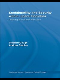 Produktbild: Sustainability and Security within Liberal Societies