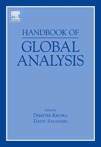 Produktbild: Handbook of Global Analysis