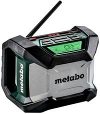 Produktbild: Metabo R 12-18 BT Baustellenradio UKW Bluetooth&reg; Schwarz, Gr&uuml;n, Grau