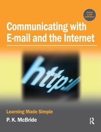 Produktbild: McBride, P: Communicating with Email and the Internet