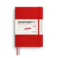 Produktbild: Wochenkalender Medium (A5) 2027, Softcover, Cherry, Deutsch