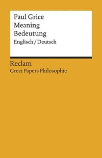 Produktbild: Meaning / Bedeutung