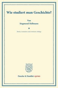 Produktbild: Wie studiert man Geschichte?