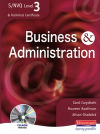 Produktbild: S/NVQ Level 3 Business & Administration Student Book