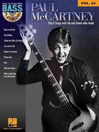 Produktbild: Paul McCartney Bass Play-Along Volume 43 Bass Guitar Songbook with Tab and Online Audio for Classic Pop and Rock Songs Backing Tracks for Practice, Performance, and Play-Along Learning