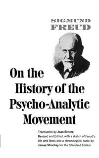 Produktbild: On the History of the Psychoanalytic Movement
