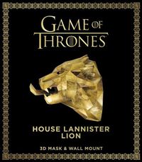 Produktbild: Game of Thrones Mask: House Lannister Lion (3D Mask & Wall Mount)