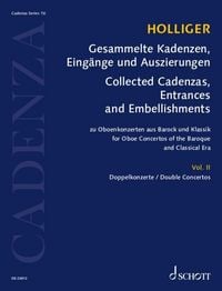 Produktbild: Gesammelte Kadenzen, Eing&auml;nge und Auszierungen