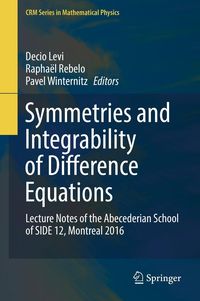 Produktbild: Symmetries and Integrability of Difference Equations