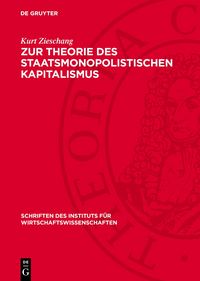 Produktbild: Zur Theorie des staatsmonopolistischen Kapitalismus