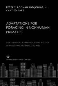Produktbild: Adaptations for Foraging in Nonhuman Primates