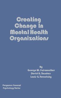Produktbild: Creating Change in Mental Health Organizations