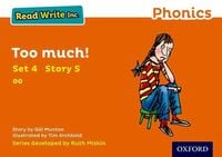 Produktbild: Read Write Inc. Phonics: Too Much! (Orange Set 4 Storybook 5)