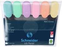 Bild vom Artikel Schneider Textmarker Textmarker Job pastell Etui 6 Stück 50-115097 1St. vom Autor 