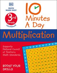 Produktbild: 10 Minutes a Day Multiplication, 3rd Grade