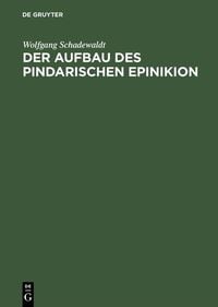 Produktbild: Der Aufbau des Pindarischen Epinikion