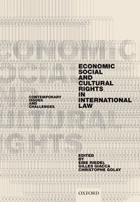 Produktbild: Economic, Social, and Cultural Rights in International Law