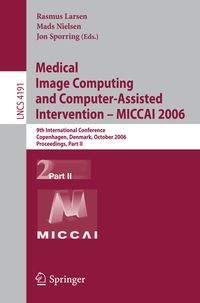 Produktbild: Medical Image Computing and Computer-Assisted Intervention &ndash; MICCAI 2006
